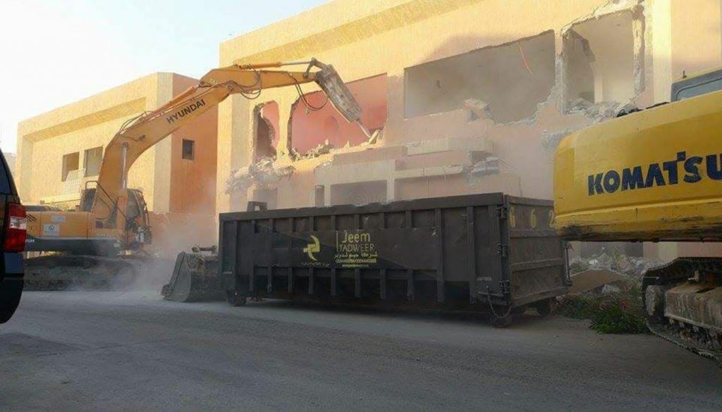 مقاول هدم مبانى سبت العلاية