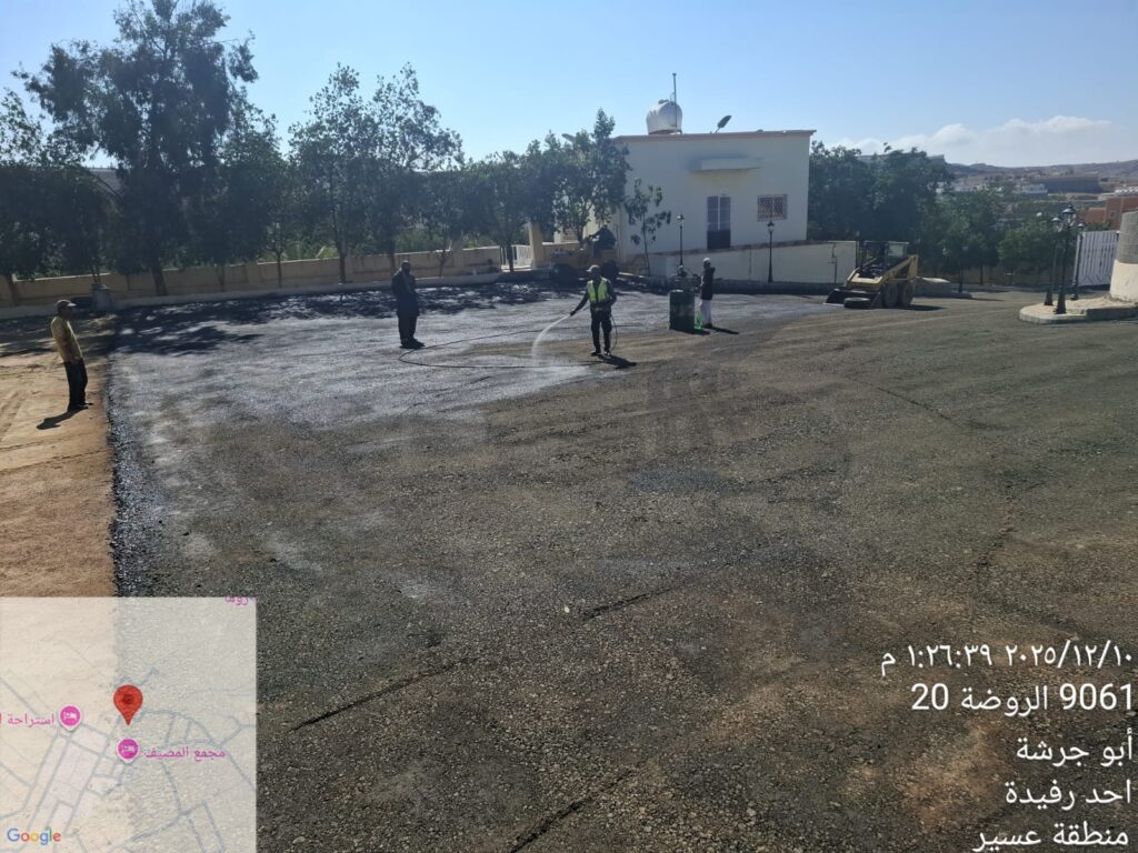 مقاول قشط اسفلت رجال ألمع
