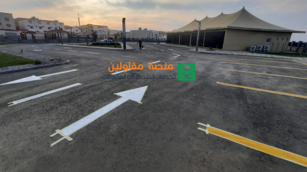 مقاول تخطيط طرق بارق