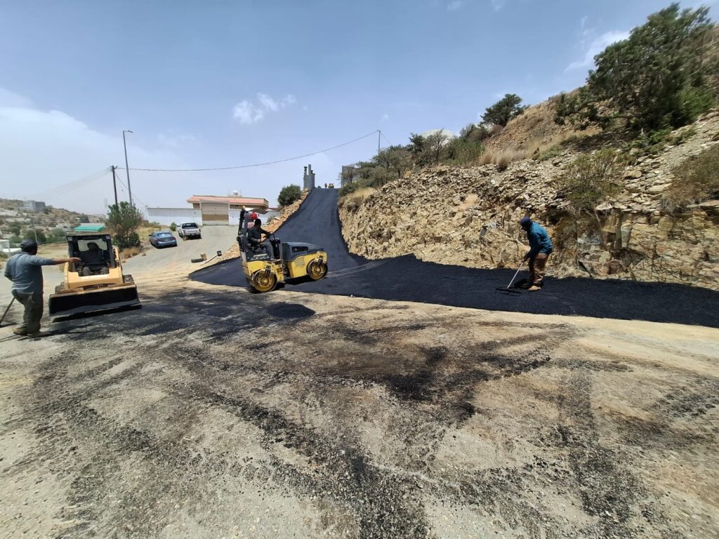 مقاول اسفلت السودة