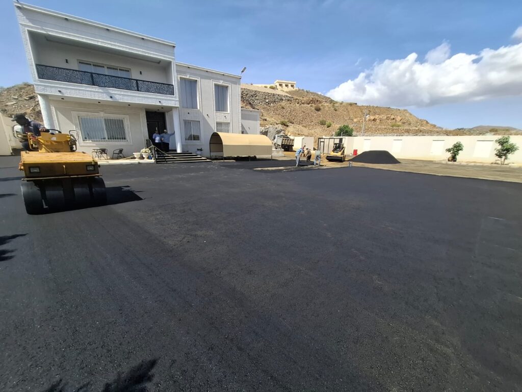 مقاول اسفلت الفرشة