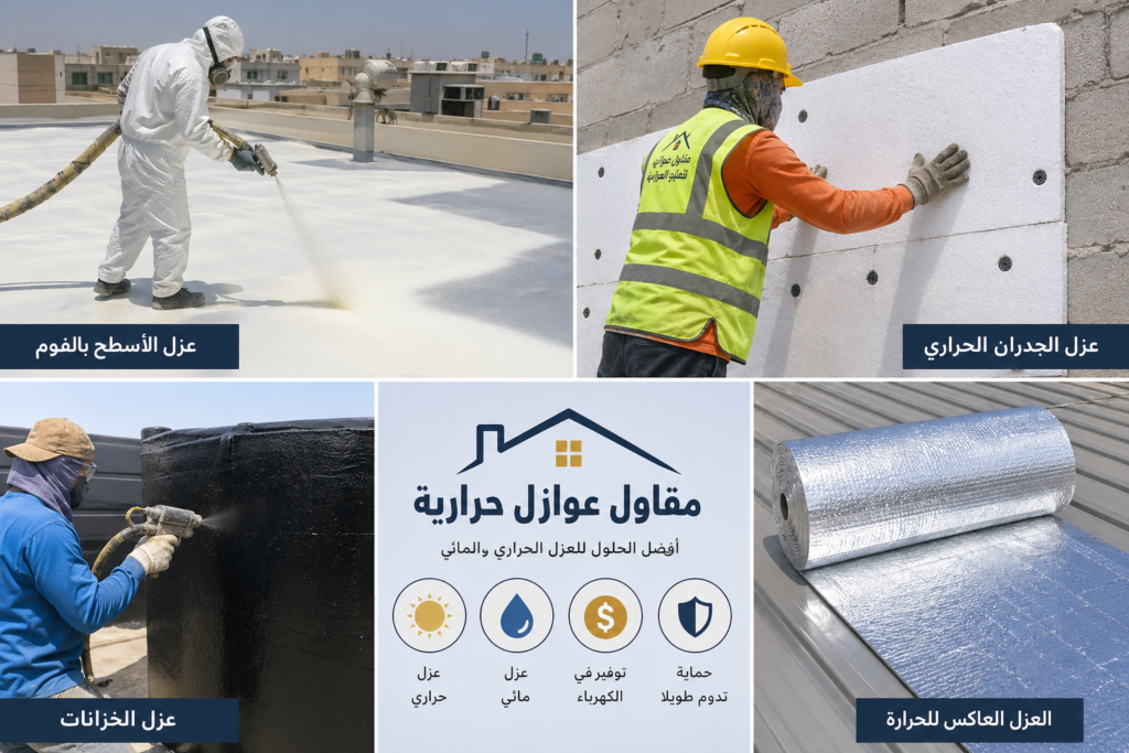 مقاول عوازل حرارية سبت العلايا