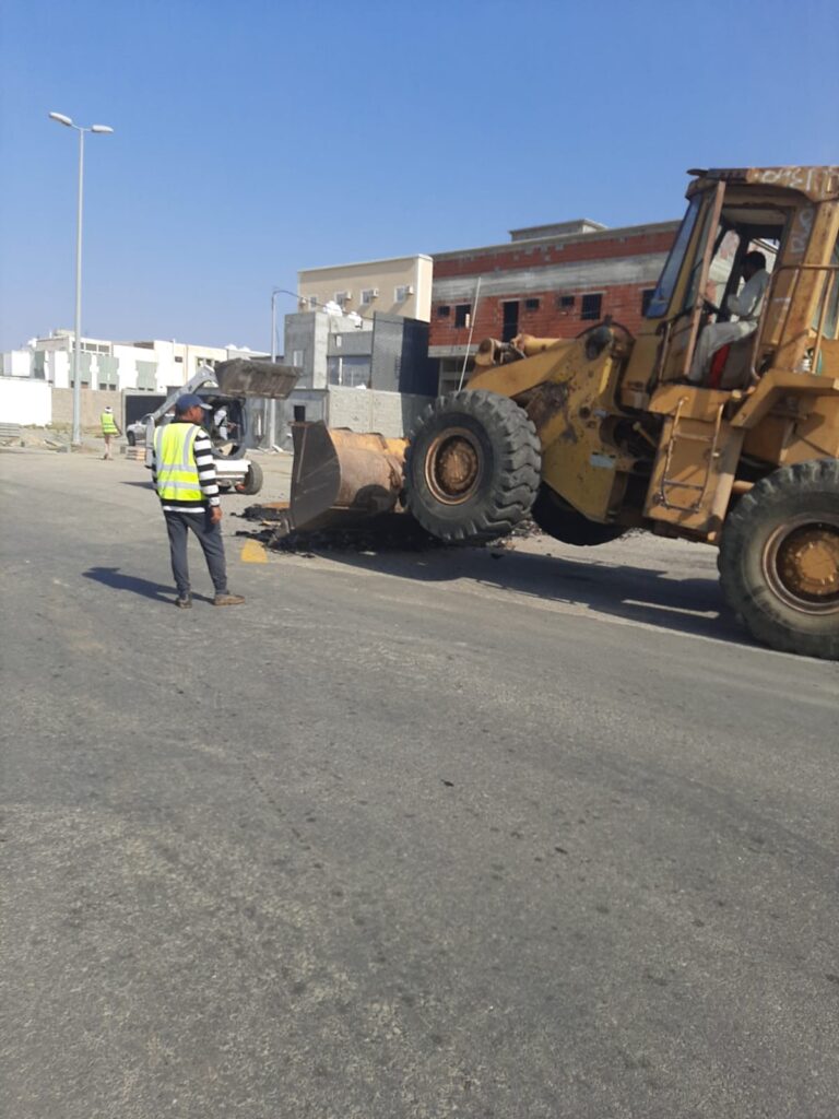 مقاول قشط اسفلت نجران